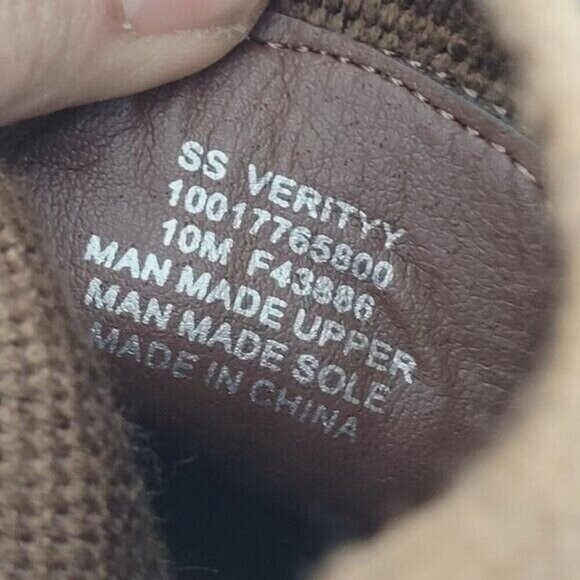 NWT Sun + Stone  SS Verity Chunky Heel Brown Ankle Chelsea Boots 10M Women's - Picture 7 of 10